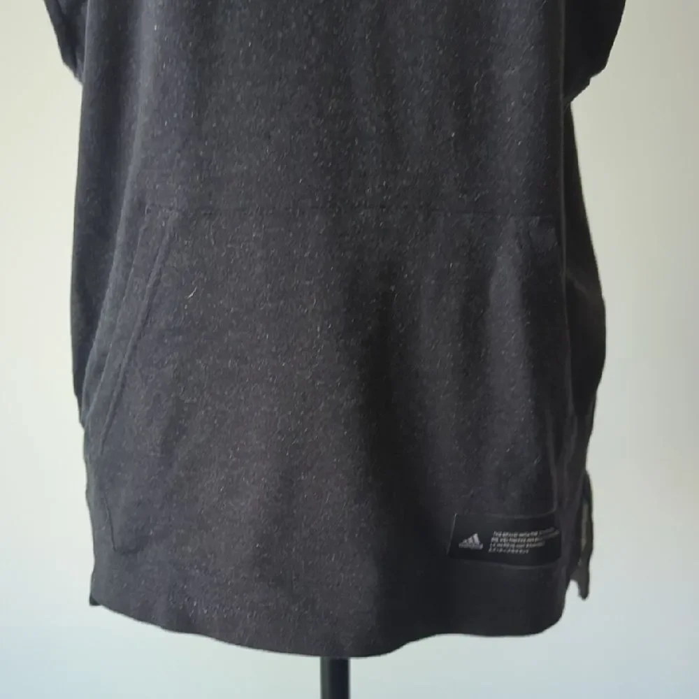 adidas TKO Hoodie Black Sleeveless Performance Size Small